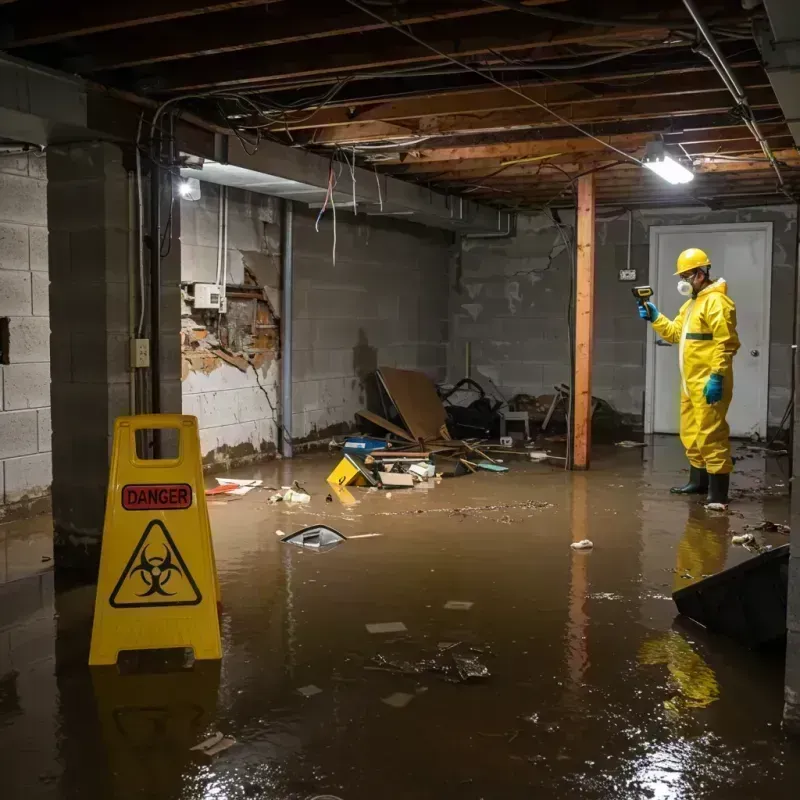 Flooded Basement Electrical Hazard in Dacono, CO Property